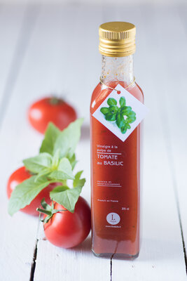Vinaigre tomate et basilic