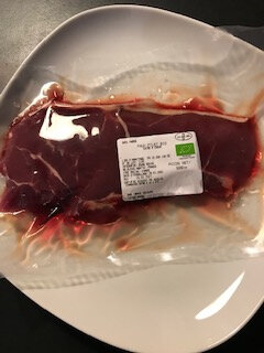 Faux filet de jeune bovin ab congelé