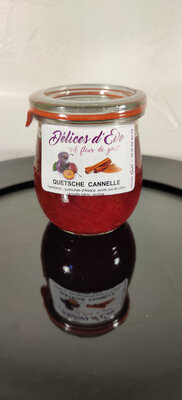 Quetsche d'alsace et cannelle