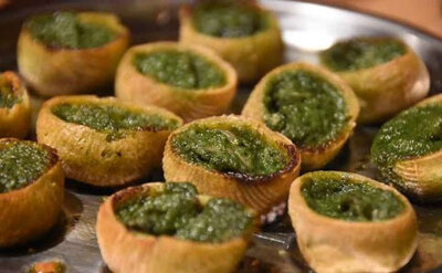 12 croquilles d'escargot surgelées (lot)