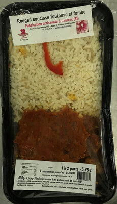Rougail saucisse de toulouse et fumée