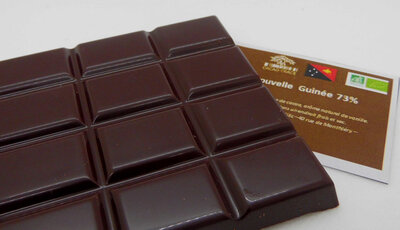 Tablette chocolat noir bio papouasie ng 73%
