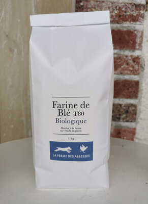 Farine de blé biologique t80