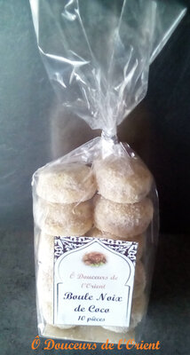Boules de noix de coco