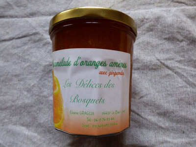 Marmelade d'oranges amères et gingembre