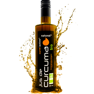 Jus de curcuma bio natuval 250 ml bio