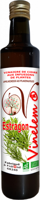 Vinaigre de cidre estragon 500 ml