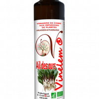 Vinaigre de cidre ail des ours 500 ml