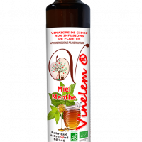 Vinaigre de cidre menthe miel 500 ml