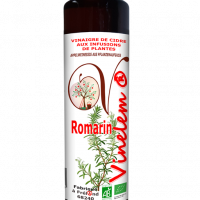 Vinaigre de cidre romarin 500 ml