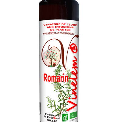 Vinaigre de cidre romarin 500 ml