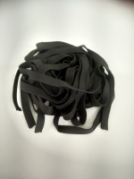 Tagliatelles à l'encre de seiche et aux oeufs