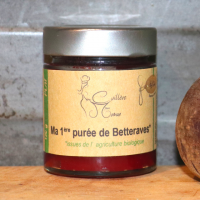 6 mois, purée fine betterave au bœuf