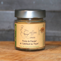 6 mois, panais, cabillaud au thym