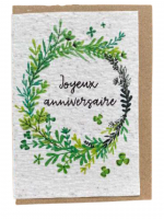 Carte à planter 'nature anniversaire'