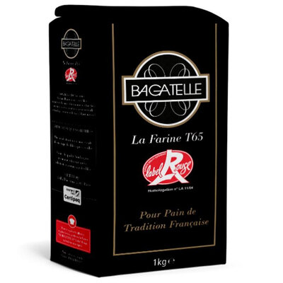 Farine bagatelle t65 label rouge 1 kg