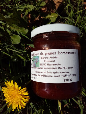 Confiture de damassines