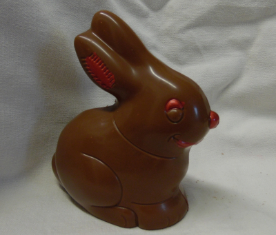 Grand lapin de pâques chocolat lait