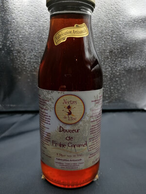 Sirop de fraise caramel