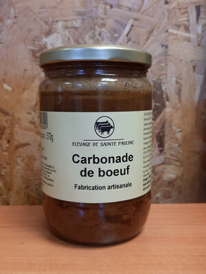 Carbonade de bœuf