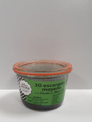 30 escargots de la combe des bois moyen