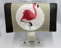 Grand portefeuille simili cuir sous licence