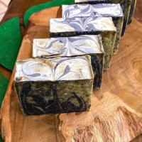 Savon menthe charbon