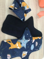 Serviette hygiénique lavable taille l