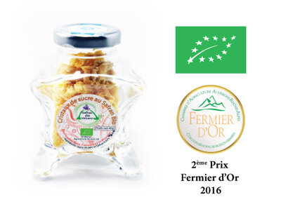 Cristaux de sucre au safran bio 40g