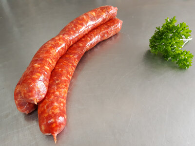 Chipos assaisonnées à la merguez