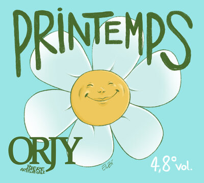 Bière orjy printemps 75 cl