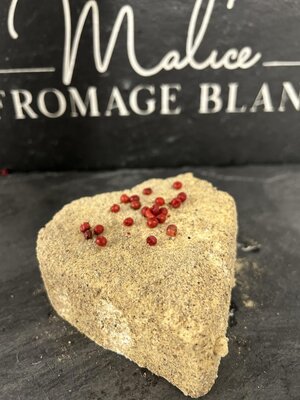 Fromage frais au poivre