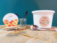 Yaourts bio pêche pot de 500g