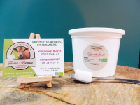 Yaourts bio nature sucré pot 500g