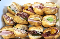 Assortiment de mini-mauricettes garnies