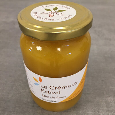 Crémeux estival - miel de fleurs - 500g
