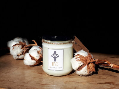 Bougie parfumée fleur de coton