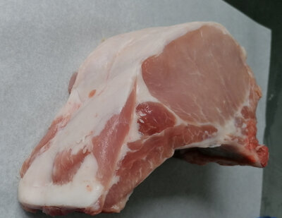Porc (g) côte de cochon 750g