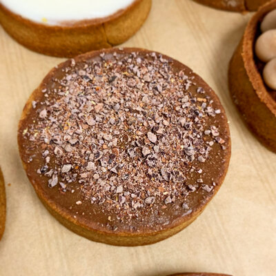Tartelette caroube & coco