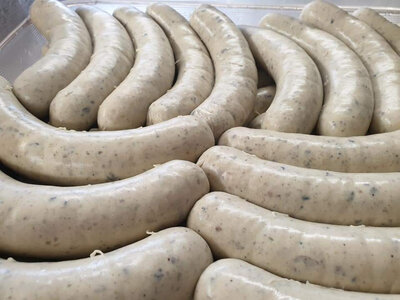 Boudin blanc aux escargots
