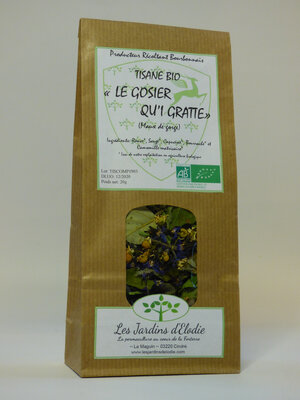 Tisane composée 'le gosier qu'i gratte'