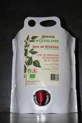 Seve de bouleau fraîche et bio cure de 3l
