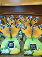 Boîte papillon garnie