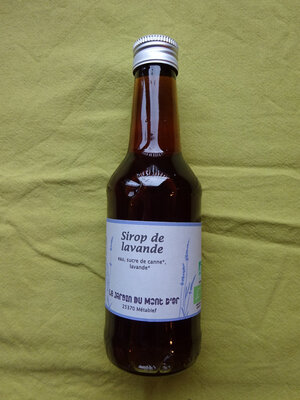 Sirop de lavande