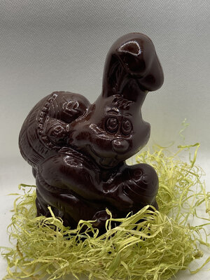 Lapins chocolat noir
