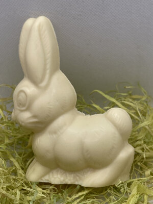 Lapin choc blanc