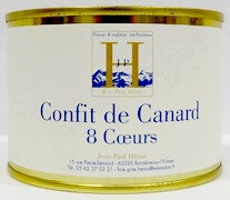Confit de canard - 8 coeurs