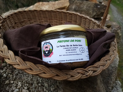 Fritons de porc bio
