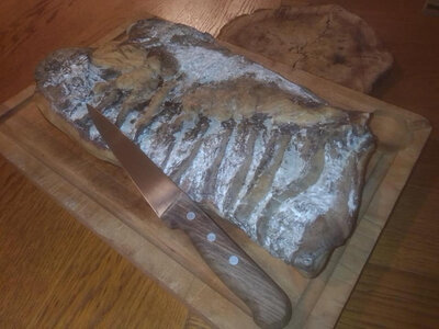 Poitrine de porc rustique séchée bio