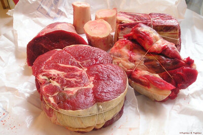 Morceaux de bœuf pour pot au feu